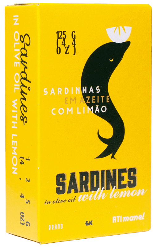 Sardinhas em Azeite com Lim&atilde;o
